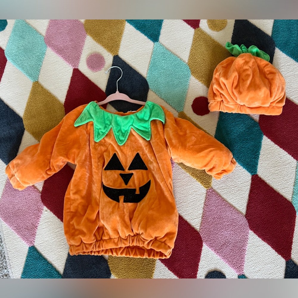 Baby Toddler Pumpkin Costume Size 12-18mo